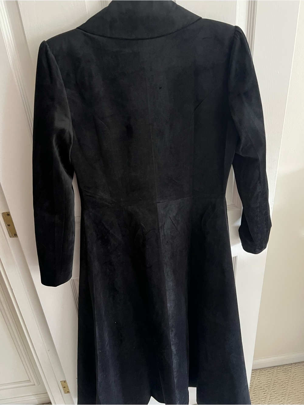 Blackmilk Black Cursed Bats Velvet Trench Coat - Picture 7 of 8